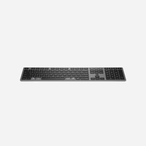 HP Clavier sans fil rechargeable multi-appareil 720 (9T5B1AA) USB + Bluetooth, Portée 10m, 10 millions de frappes, Compatible Windows/macOS/ChromeOS