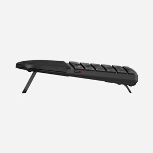 HP Clavier 685 Comfort Hybride : Sans Fil (RF 2.4GHz + Bluetooth), Membrane, Taille Réelle, Pavé Numérique, AA, Windows/macOS/ChromeOS - Miniature 4