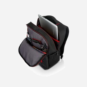 Lenovo B510 Sac à dos 15.6" Noir GX40Q75214 - Compartiment intégré, poche avant, résistant à l'eau, 325x120x440mm, compartiment PC 375.6x253.4x22.7mm, 600g - Miniature 4