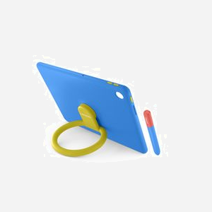 Lenovo ZG38C07051 Housse pour Lenovo Tab Bleu - Type Housse, Matériaux Plastique PU et Silicone, Dimensions 26 x 181 x 244.1 mm, Poids 301 g - Miniature 5