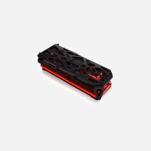 PowerColor SBP-790002 Plaque Arrière Aluminium/Plastique pour Red Devil RX 7900 - Dimensions 322.4 x 119.2 x 13.5 mm - Miniature 5
