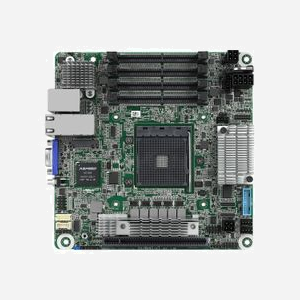 Asrock X570D4I-2T : Carte mère mini ITX AMD X570 Socket AM4, Ryzen 3000 Series, 64Go DDR4 SO-DIMM ECC/Non-ECC, 2x 10GbE, ASPEED AST2500