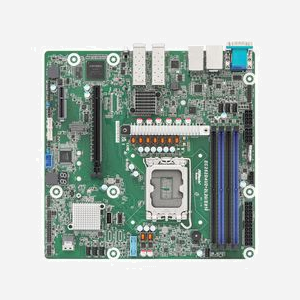Asrock EC262D4U2-2L2Q/E810 : Carte mère micro ATX Intel C262, Socket LGA 1700 pour Xeon, 4x DDR5 ECC DIMM, M.2/SlimSAS, RAID 0/1/5/10, 2x LAN, VGA - Miniature 1