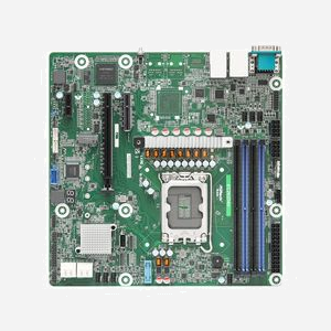 Asrock EC262D4U : Carte mère micro ATX Intel C262, Socket LGA 1700, DDR5 ECC, RAID 0/1/5/10, M.2, Dual LAN, IPMI, Ports USB 3.2 Gen 1, BIOS 256 Mbit.