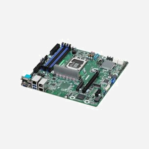 Asrock EC262D4U : Carte mère micro ATX Intel C262, Socket LGA 1700, DDR5 ECC, RAID 0/1/5/10, M.2, Dual LAN, IPMI, Ports USB 3.2 Gen 1, BIOS 256 Mbit. - Miniature 2