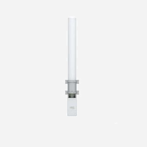 Ubiquiti AMO-2G13 Antenne Secteur 2.4 GHz, Gain 13 dBi, Double Polarisation, Largeur de Rayon Horizontale 7°, Conforme EN 302 326 DN2, Dimensions 1390x122x105mm