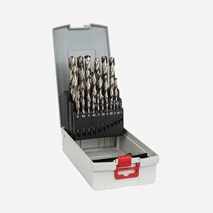 Bosch 2-608-587-017 : Jeu de 25 forets HSS-G pour perceuse, dimensions colis 450x400x250 mm, acier rapide (HSS-G) - Miniature 2