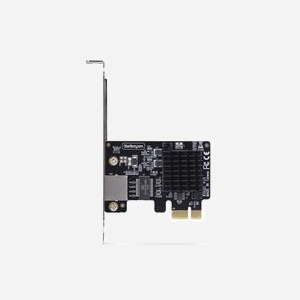 StarTech.com Carte Réseau PCIe 5GBASE-T, Port RJ45, Realtek RTL8126, Support Jumbo Frame 9K, Compatible Windows, Linux, Serveur, Low et Full Profile - Miniature 5