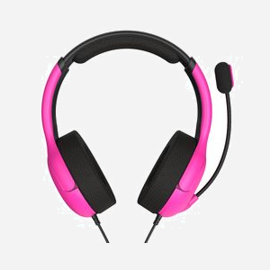PDP Nebula Casque Gaming Filaire Arceau Noir/Rose - Compatibilité Playstation 4/5, Haut-parleurs 40mm, Microphone Boom avec Suppression de Bruit, Windows 10/11 - Miniature 3