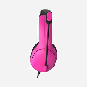 PDP Nebula Casque Gaming Filaire Arceau Noir/Rose - Compatibilité Playstation 4/5, Haut-parleurs 40mm, Microphone Boom avec Suppression de Bruit, Windows 10/11 - Miniature 5