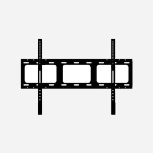 Support Mural Yealink MB-WallMount-650 pour MeetingBoard 65 Pro, Diagonale Max. 65", Noir, 912x22x242mm, VESA, Référence 3311073