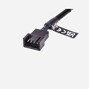 Thermaltake AC-060-CO1OTN-F1 Câble d'alimentation interne, 0.11m, Connecteur P4 4-pin Mâle vers P4 4-pin Femelle, noir, pour ventilateur - Miniature 2