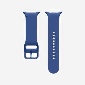 Bracelet Sport Samsung ET-SNL32SNEGEU Silicone Bleu Taille S/M pour Galaxy Watch8/Watch8 Classic. Matière caoutchouc. Compatible Smartwatch. - Miniature 1