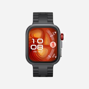 Huawei WATCH Fit 4 Pro 40mm, Écran AMOLED 1.82", GPS, Boîtier Aluminium/Titane Noir, Bracelet Fluoroélastomère Noir, Autonomie 240h, Bluetooth 5.2