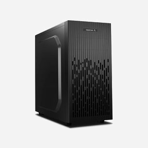 DeepCool MATREXX 30 SI + PF500D Boîtier Mini Tower PC Noir micro ATX / Mini-ITX, Alimentation ATX 500W, 1x 120mm arrière, USB 3.2 Gen 1, Acier SPCC