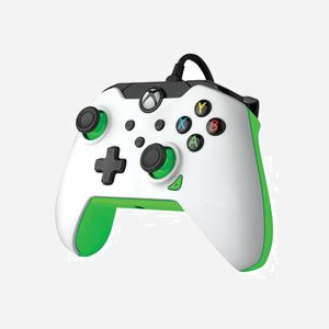 Manette filaire PDP 049-012-WG Vert/Blanc pour Xbox Series X|S/Xbox One/PC, USB Type-C, Câble 2.43m, Jack 3.5mm, Compatible Windows 10/11 - Miniature 4