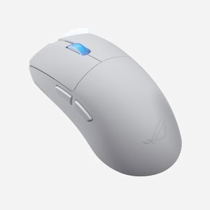 Souris Gaming ASUS ROG Harpe II Ace Optique 42000 DPI RF Wireless/Bluetooth/USB Type-A, 5 Boutons Programmables, 8000Hz, Blanc, 48g