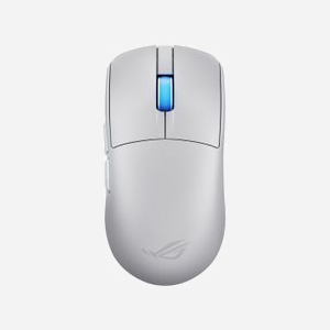 Souris Gaming ASUS ROG Harpe II Ace Optique 42000 DPI RF Wireless/Bluetooth/USB Type-A, 5 Boutons Programmables, 8000Hz, Blanc, 48g - Miniature 2