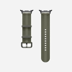 Bracelet Samsung ET-SOL32SGEGEU Vert S/M pour Galaxy Watch8 / Watch8 Classic, Nylon/Textile