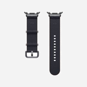Bracelet Samsung ET-SOL32SBEGEU Graphite Taille S/M pour Galaxy Watch8 / Watch8 Classic (Nylon/Textile) - Miniature 2