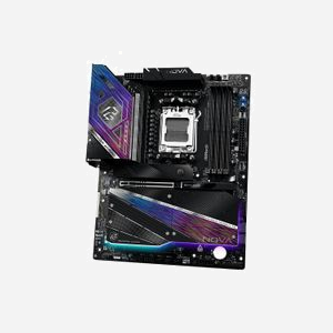 Asrock X870 NOVA WIFI - Carte mère ATX AMD X870 Socket AM5 Ryzen 7000/8000/9000 DDR5 256Go Wi-Fi 7 5GbE M.2 PCIe 5.0 - Miniature 4