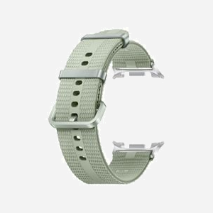 Bracelet Samsung ET-SOL33LMEGEU Sage Nylon/Textile Taille M/L pour Galaxy Watch8 & Watch8 Classic - Miniature 3