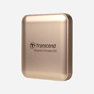Transcend ESD420 2 To SSD Externe USB Type-C Or - 2000 Mo/s Lecture/Écriture, 20 Gbit/s - Chiffrement AES 256-bit, 3D NAND - TS2TESD420G - Miniature 2