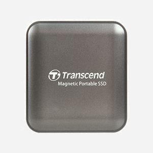 Transcend ESD420 1 To SSD Externe USB Type-C - Lecture/Écriture 2000 Mo/s, Transfert 20 Gbit/s, 3D NAND, Chiffrement AES 256-bit, Gris - Miniature 1