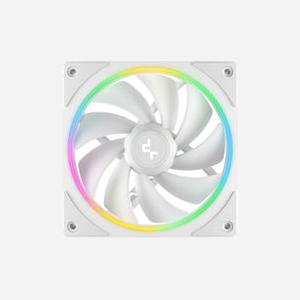 DeepCool FL12 SE WH Kit 3 Ventilateurs 120mm PWM 4-Pin, 400-1900 RPM, 50.74 CFM, 28.67 dBA, Roulement Hydraulique, LED RGB 3-Pin, Blanc - Miniature 3