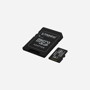 Kingston Technology microSDXC 256GB Canvas Select Plus Gen3, 150MB/s, UHS-I U1 V10 A1, Adaptateur SD inclus, exFAT, Température -25°C/85°C - Miniature 2