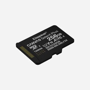 Kingston Technology microSDXC 256GB Canvas Select Plus Gen3, 150MB/s, UHS-I U1 V10 A1, Adaptateur SD inclus, exFAT, Température -25°C/85°C - Miniature 4