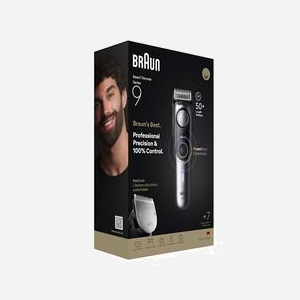 Tondeuse à barbe Braun BT9520 : 0.5-20mm, 52 réglages, Batterie Li-Ion 180 min, Recharge 2.5h/5min Quick Charge, Wet&Dry, 7 accessoires - Miniature 2