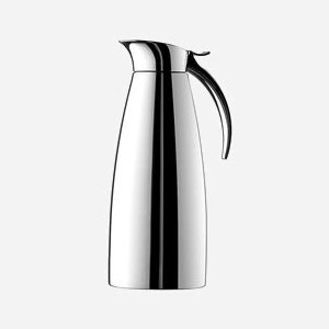 EMSA 502488 Carafe Isotherme Inox Double Paroi 12h Chaud / 24h Froid 145x108x195mm Lavable Lave-Vaisselle