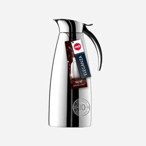 EMSA 502488 Carafe Isotherme Inox Double Paroi 12h Chaud / 24h Froid 145x108x195mm Lavable Lave-Vaisselle - Miniature 2
