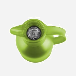 Ensemble de 2 carafes EMSA 505763, Vert, conservation chaleur 12h/froid 24h, 145x178x217mm, origine Allemagne, antifuite, poids 600g par unité. - Miniature 3