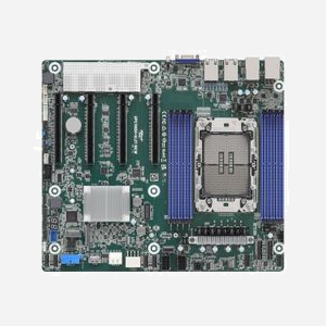 Asrock SPC741D8-2L2T/BCM Carte mère Serveur Intel C741 LGA 4677 (Socket E) DDR5-SDRAM 8 DIMM SATA III RAID 0/1/5/10 Double LAN 10GbE ASPEED AST2600 - Miniature 1