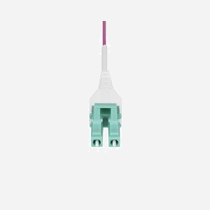 StarTech.com Câble Fibre Optique OM4 LC/LC 1m Erika Violet, 50/125µm, Multimode, 40/100G, LOMMF/VCSEL, Uniboot, OFNR Riser, Diamètre 1.6mm - Miniature 4