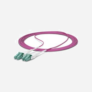 StarTech.com Câble Fibre Optique OM4 LC/LC 1m Erika Violet, 50/125µm, Multimode, 40/100G, LOMMF/VCSEL, Uniboot, OFNR Riser, Diamètre 1.6mm - Miniature 5