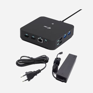 i-tec Dock USB-C DP Dual HDMI 4K, PD 100W, USB 3.2 Gen 2, Gigabit Ethernet, compatible Windows/macOS/Linux/Android/ChromeOS/iPadOS - Miniature 1