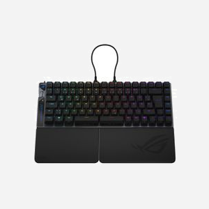 ASUS ROG Falcata Clavier Gaming 75% QWERTZ Allemand USB + RF Wireless + Bluetooth, Switches Magnetic-Mechanical, Rétroéclairage LED RGB, 8000Hz - Miniature 2