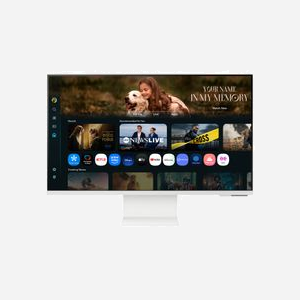 Samsung Smart Monitor M8 LS32FM801UUXEN 32" 4K UHD LCD VA 3840x2160 4ms HDR10/10+ USB-C Wi-Fi 5 Bluetooth 5.2 Tizen Blanc - Miniature 5