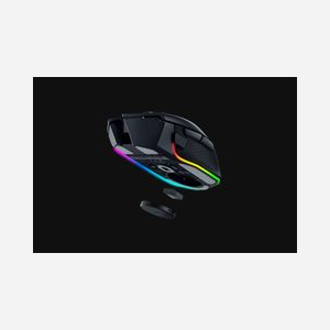 Razer RC21-01990200-R3M1 Système de chargement sans fil pour souris Razer Basilisk V3 Pro, Cobra Pro, Naga V2 Pro, Noir, 33x4.6mm, 5g - Miniature 4