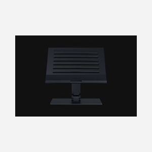 Support Laptop Ajustable Razer RC21-02330100-R3M1 Aluminium Noir pour Notebook 18" (45.7cm) Ajustable en Hauteur 50.8-279.4mm, Dimensions 280x253x46mm - Miniature 3