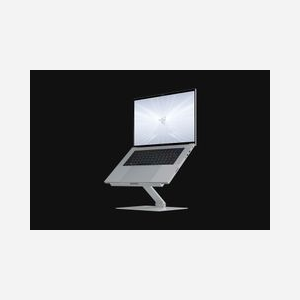 Support Laptop Ajustable Razer Argent Aluminium pour Notebook jusqu'à 45.7cm (18") - Hauteur ajustable 50.8-279.4mm, 280x253x46mm, 1.1kg - Miniature 5