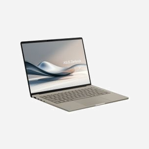 ASUS Zenbook A14 UX3407QA - Snapdragon X1-26-100, 14" WUXGA OLED, 32Go LPDDR5x, 512Go SSD PCIe 4.0 NVMe, Wi-Fi 6E, Windows 11 Home, Beige Zabriskie - Miniature 3