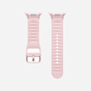 Bracelet Sport Silicone Samsung ET-SNL32SPEGEU Rose (S/M) pour Galaxy Watch8 / Watch8 Classic, Caoutchouc résistant à la transpiration - Miniature 2