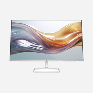 HP Écran 27" Full HD IPS 1920x1080 100Hz 5ms GTG 300cd/m² antireflet, 2xHDMI 1.4, VGA, sRGB 99%, Low-Blue-Light, Blanc - Miniature 1