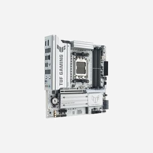 ASUS TUF GAMING B850M-PLUS WIFI7 W : Carte mère micro ATX AMD B850 Socket AM5 DDR5 Wi-Fi 7, Triple M.2 PCIe 5.0/4.0, 2.5Gb Ethernet - Miniature 2