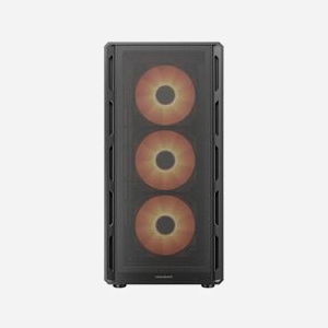 COUGAR Gaming Airface Pure Pro - Boîtier PC Midi Tower Noir, ATX/microATX/Mini-ITX, 3x120mm avant, 1x120mm arrière, USB 3.2, Vitre latérale, RGB - Miniature 2