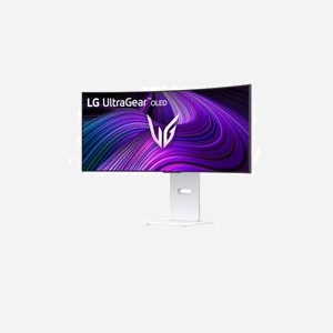 LG 34GX90SA-W Moniteur PC OLED 34" WQHD (3440x1440) 240Hz 1ms GTG Incurvé 800R DisplayHDR 400 True Black G-SYNC Compatible FreeSync Premium Blanc - Miniature 2